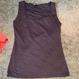 Black Zara sleeveless blouse size Medium